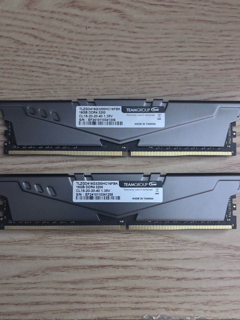 32GB DDR4 Ram (2x16) 3200MHz